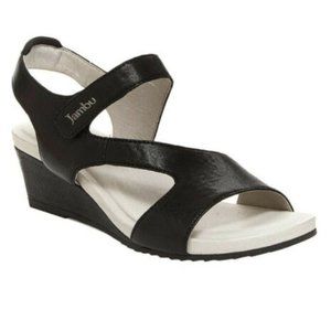 *New*   Jambu   Modena Leather Wedge Sandal